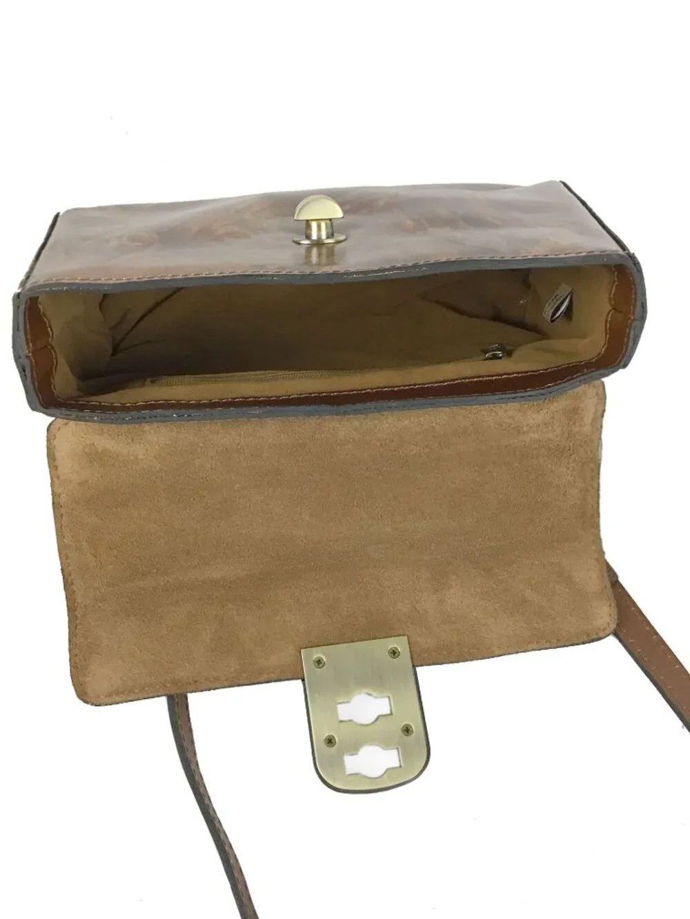 Patricia Nash Chauny Leather Satchel Bag